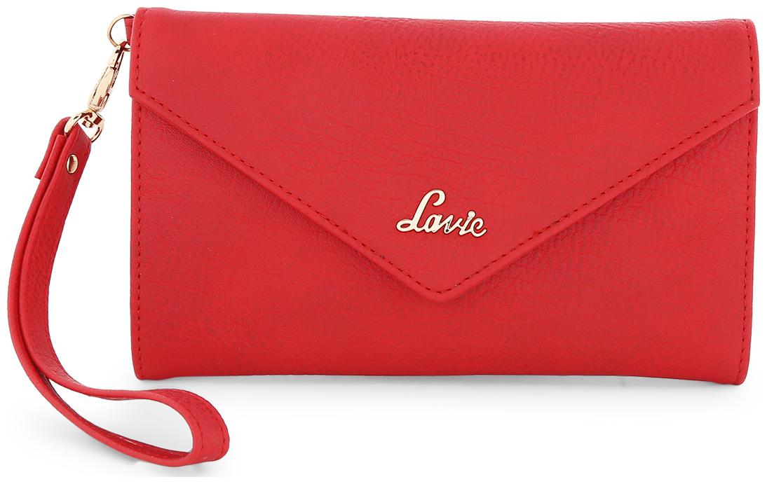 

LAVIE Women Red Leather Wallet