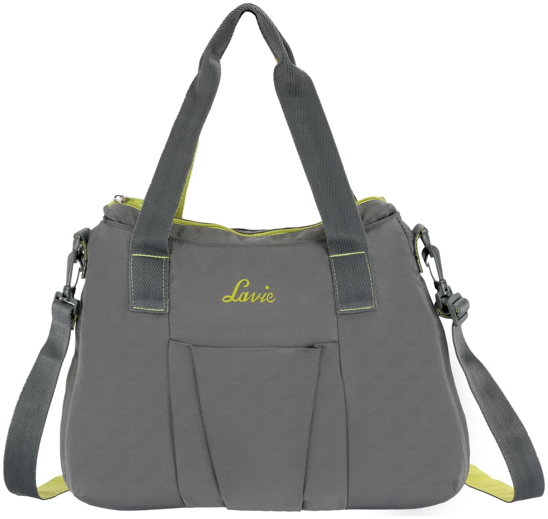 

LAVIE SPORT Grey Polyester Shoulder Bag
