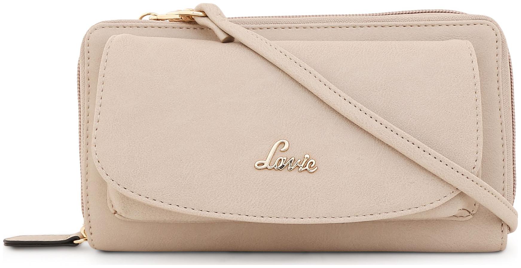 

LAVIE Women Beige PU Wallet