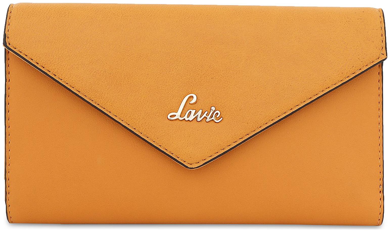 

LAVIE Women Yellow PU Wallet