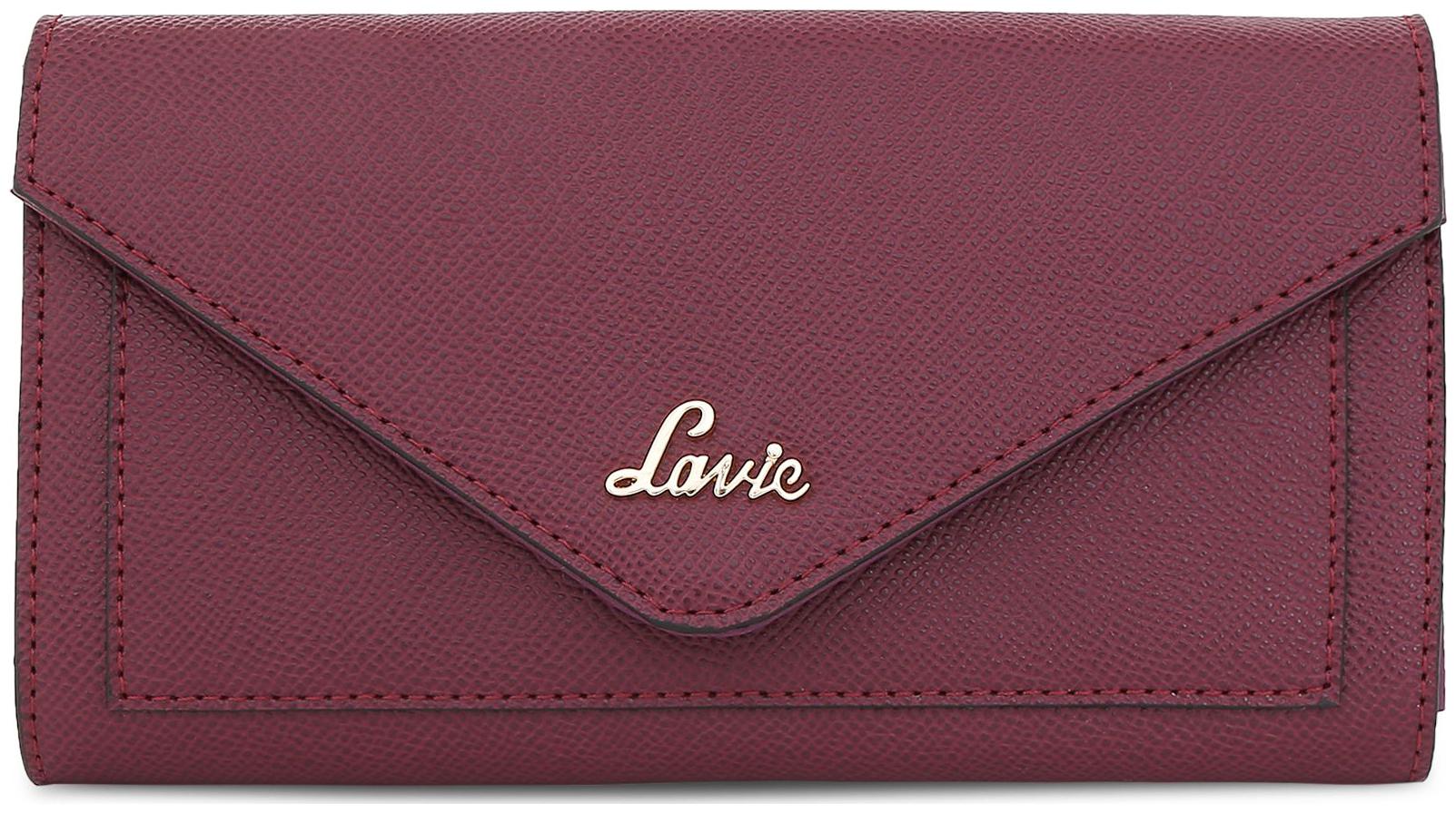 

LAVIE Women Maroon PU Wallet