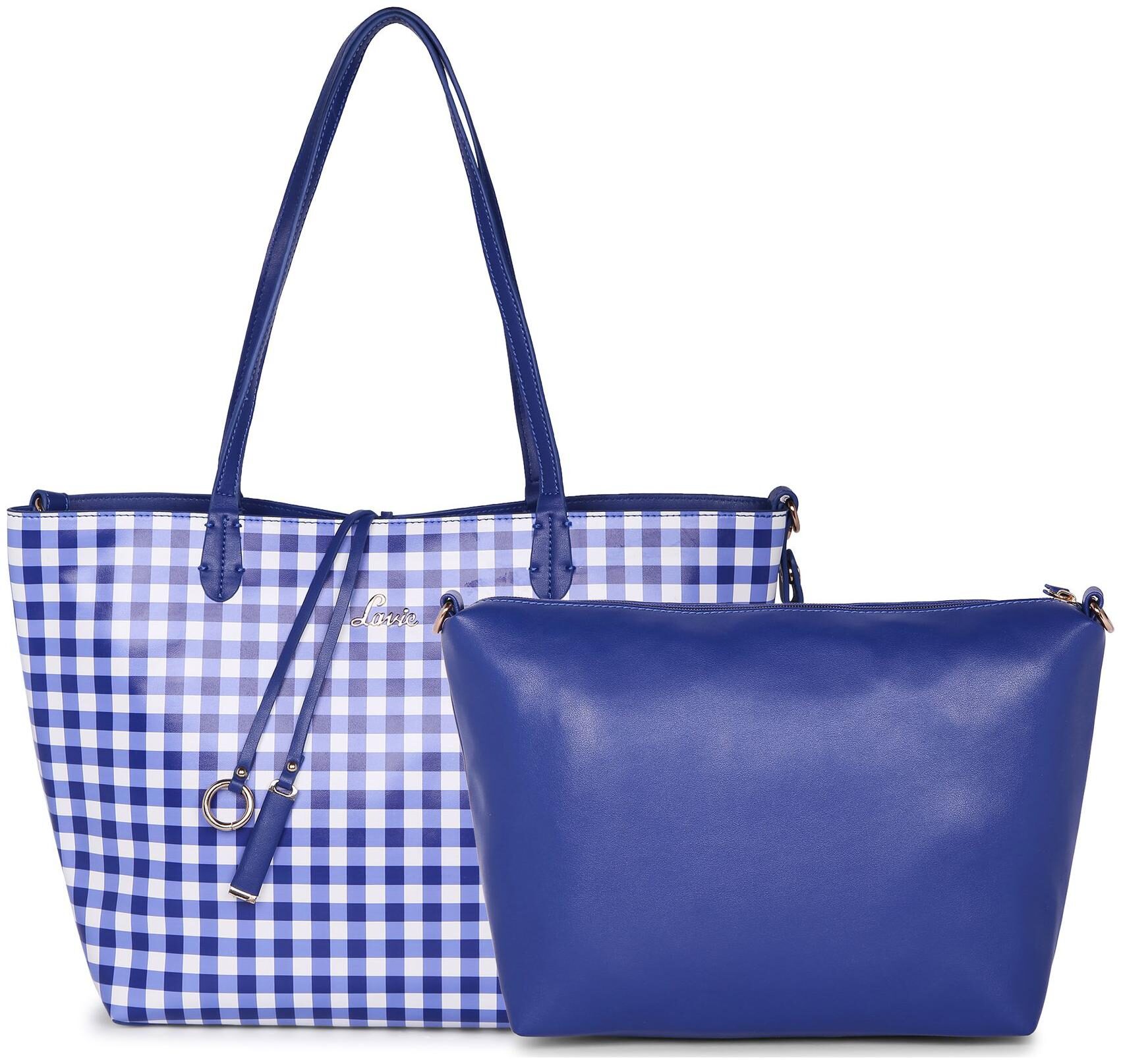 

LAVIE Blue Synthetic Shoulder Bag