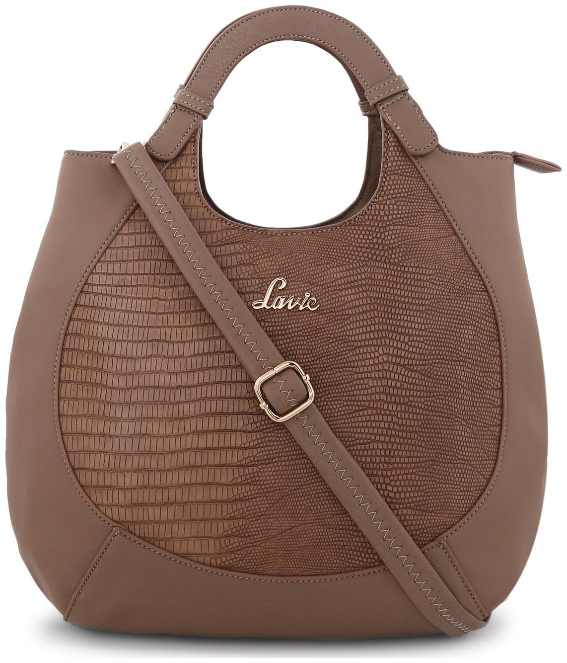 

LAVIE Beige PU Satchel
