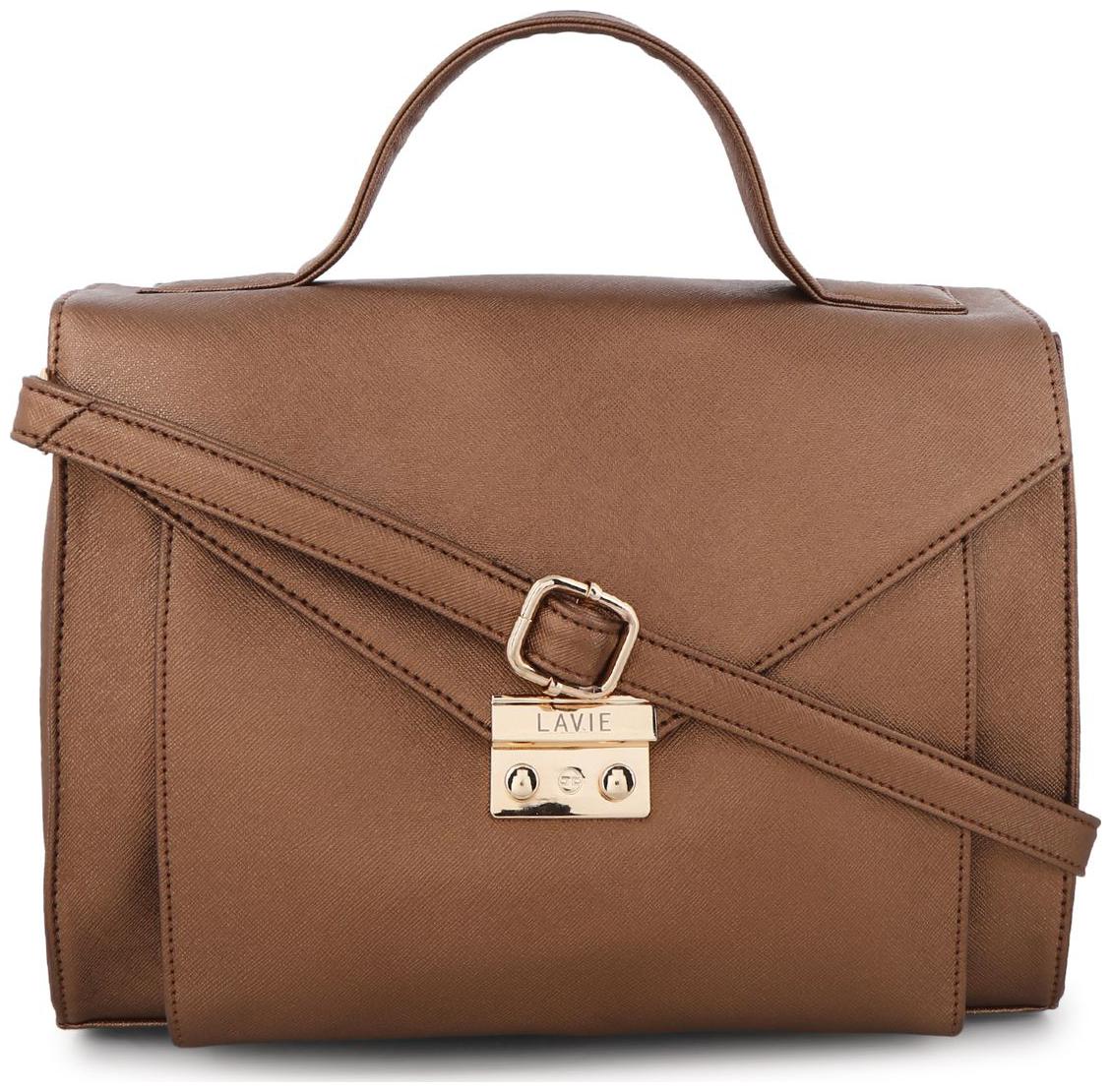 

LAVIE Brown PU Satchel