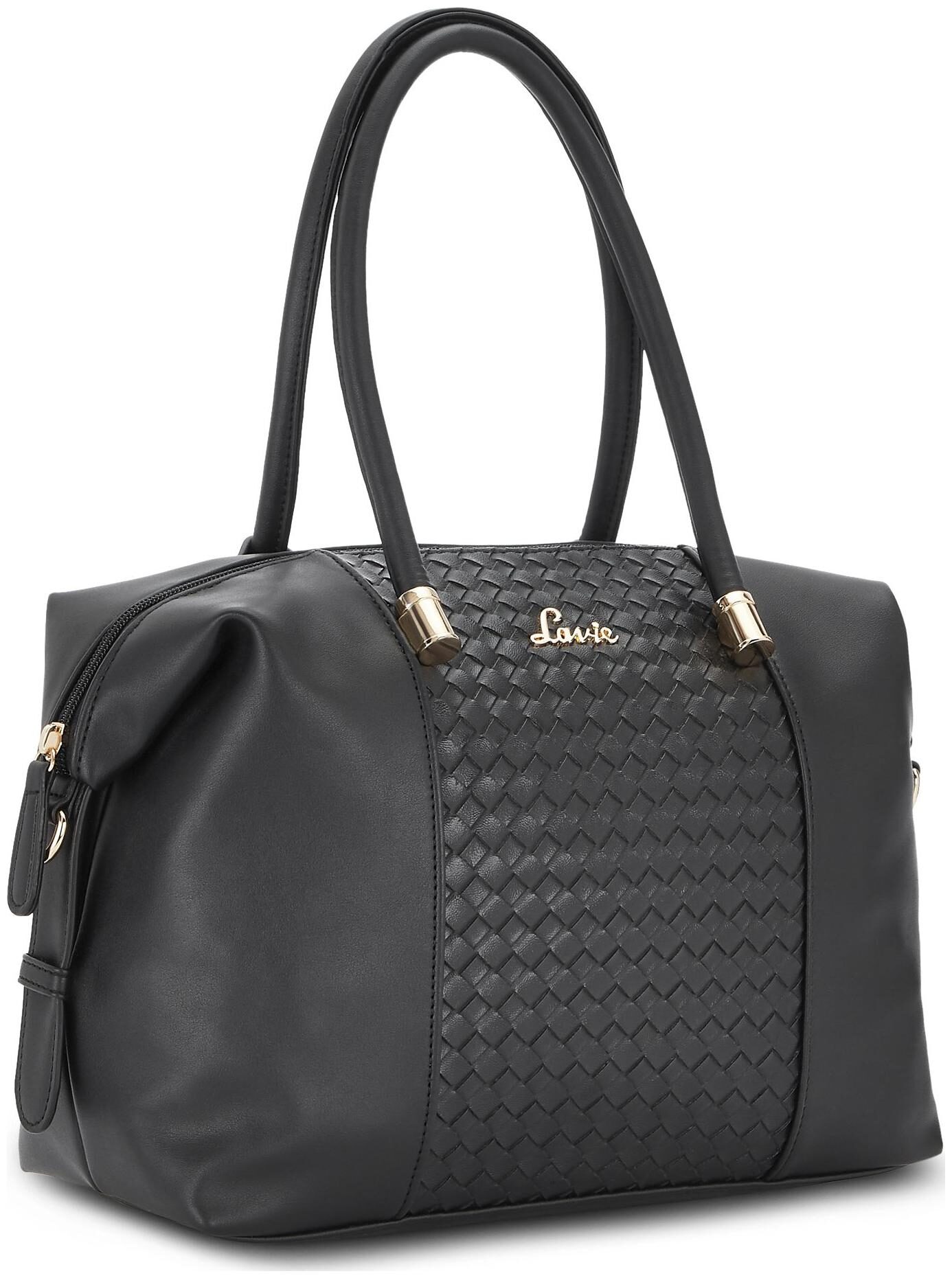 

LAVIE Black Synthetic Handheld Bag