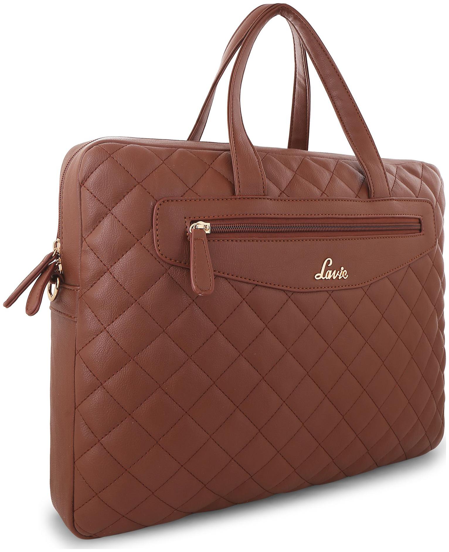 

LAVIE Brown Synthetic Shoulder Bag