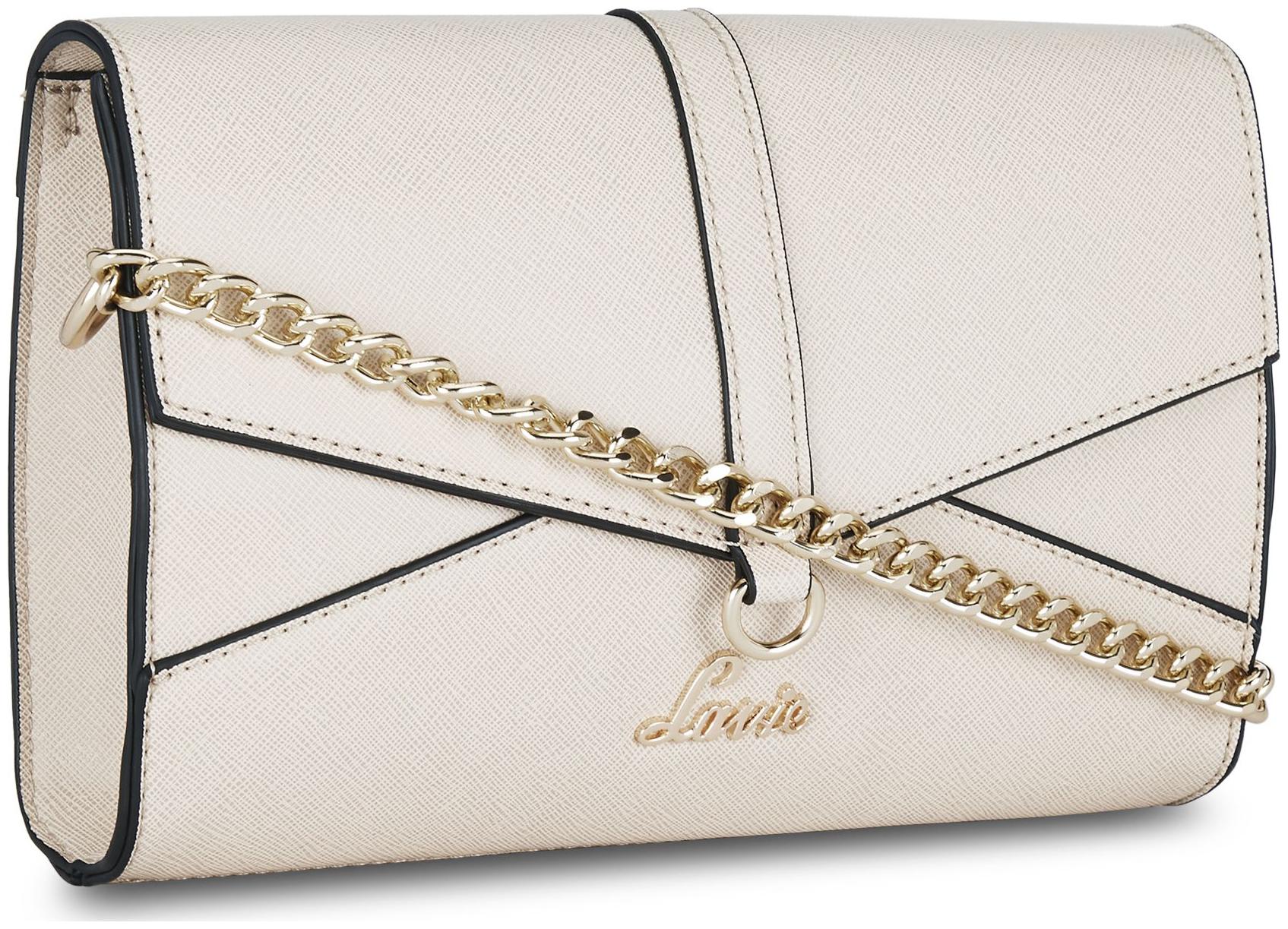

LAVIE Beige Synthetic Solid Sling Bag