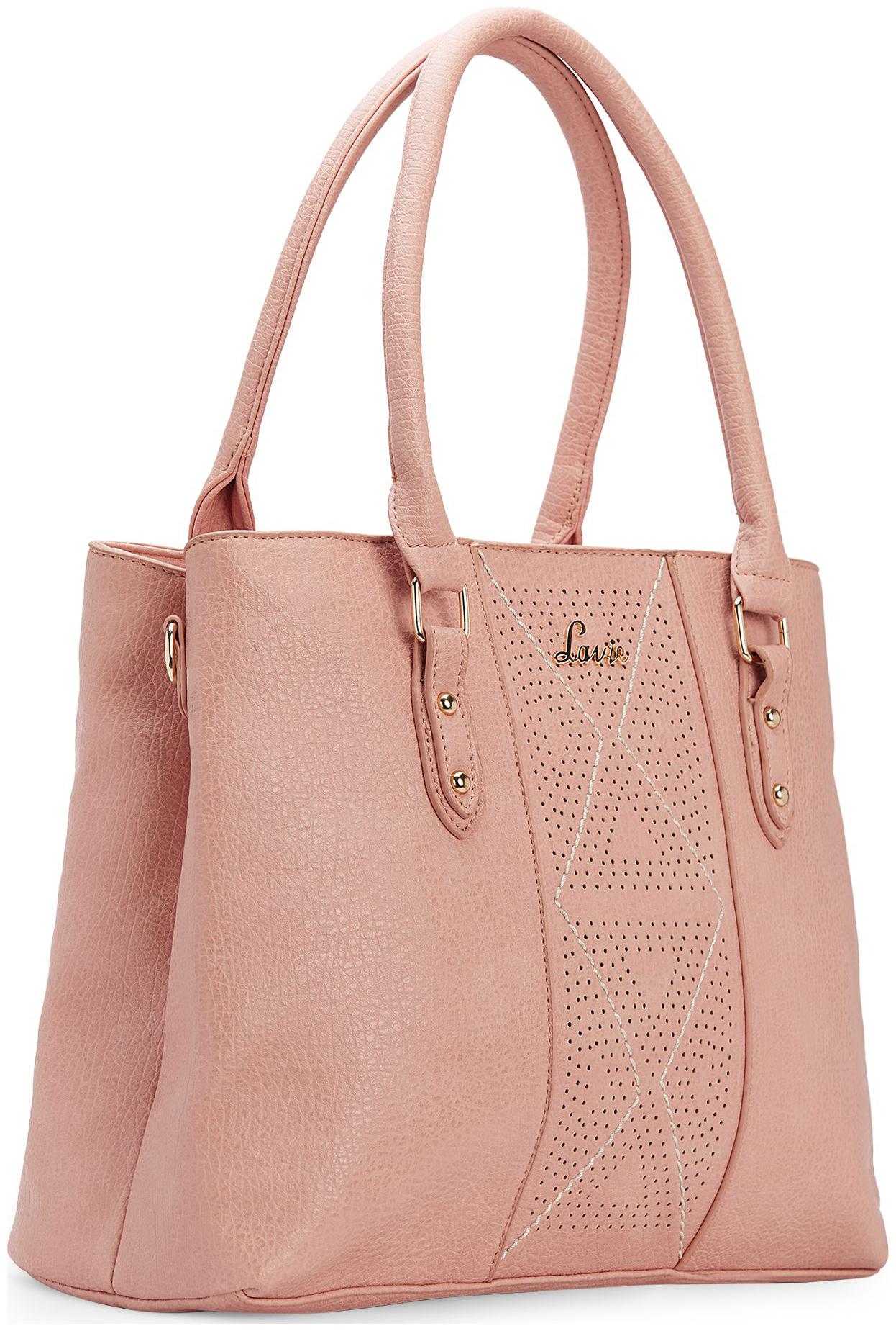 

LAVIE Beige Synthetic Satchel