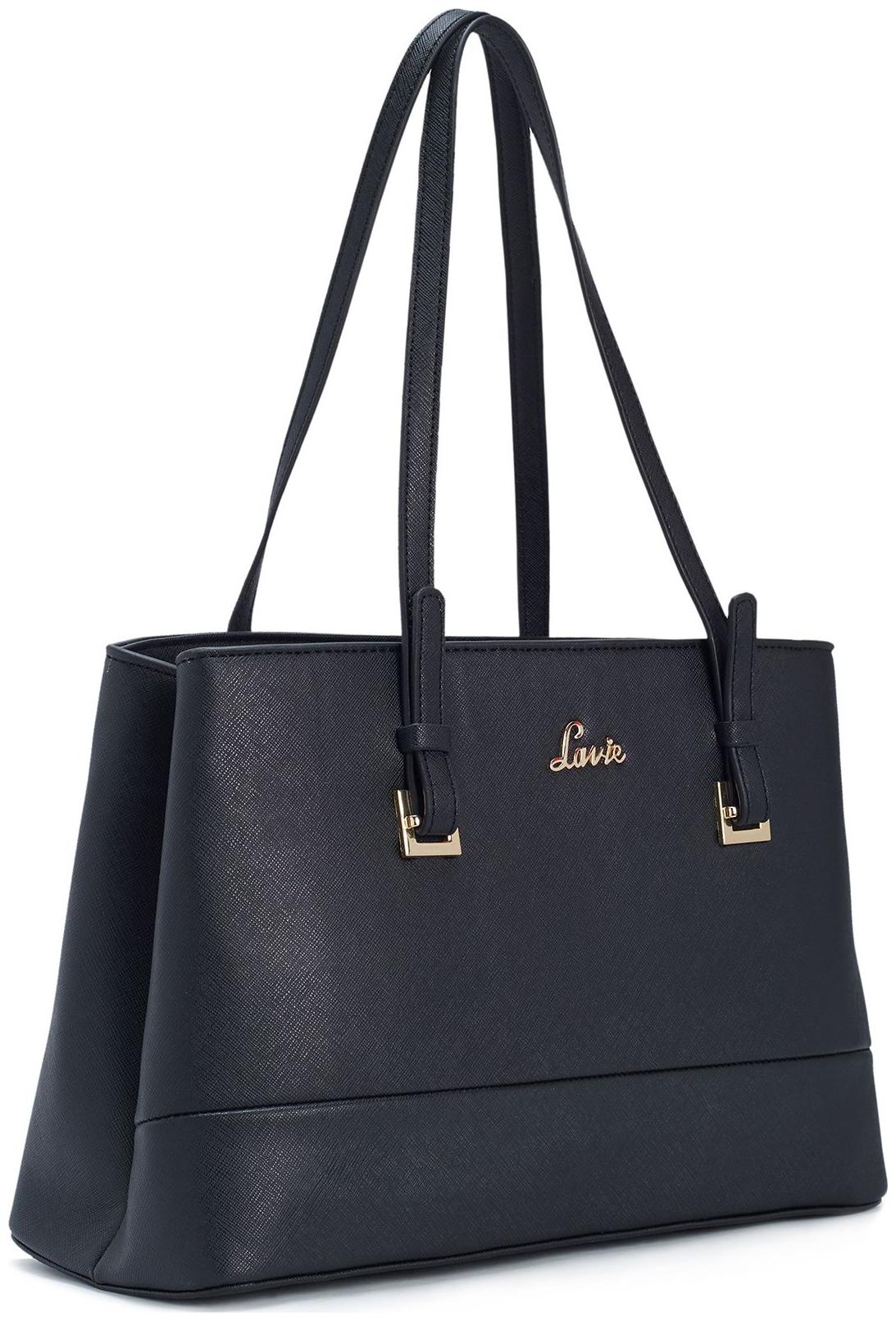 

LAVIE Black Synthetic Satchel