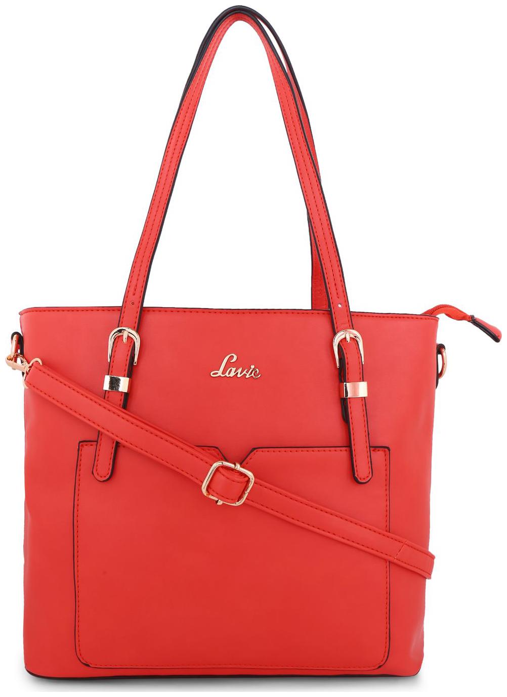 

LAVIE Pink PU Shoulder Bag