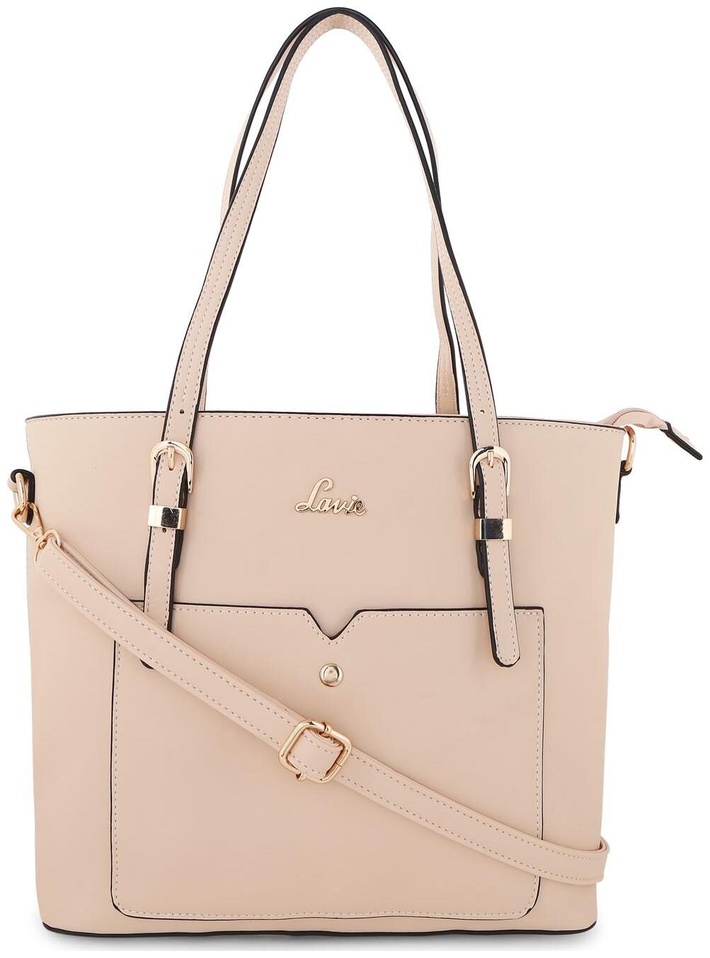 

LAVIE White PU Handheld Bag