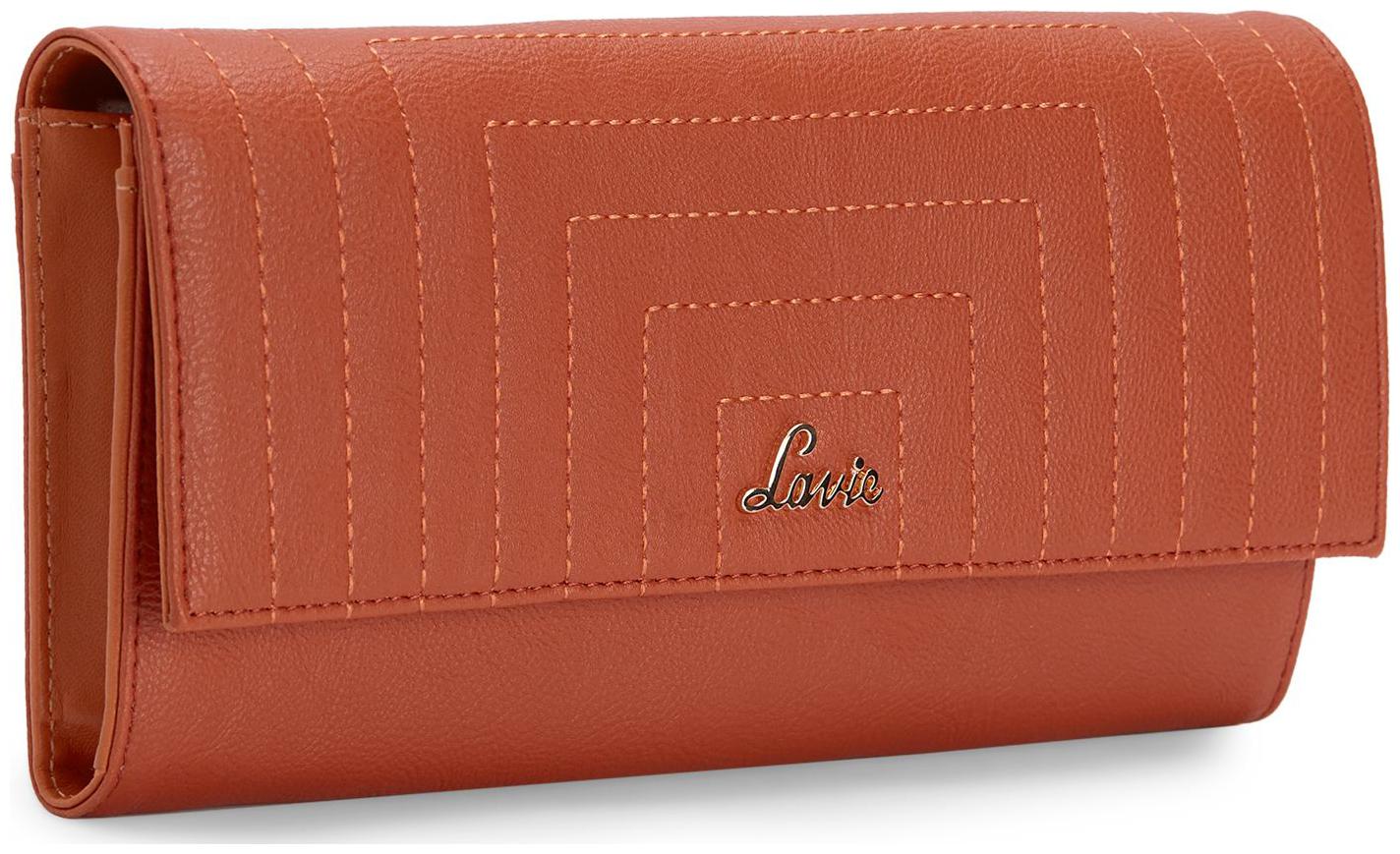 

LAVIE Women Brown Synthetic Wallet