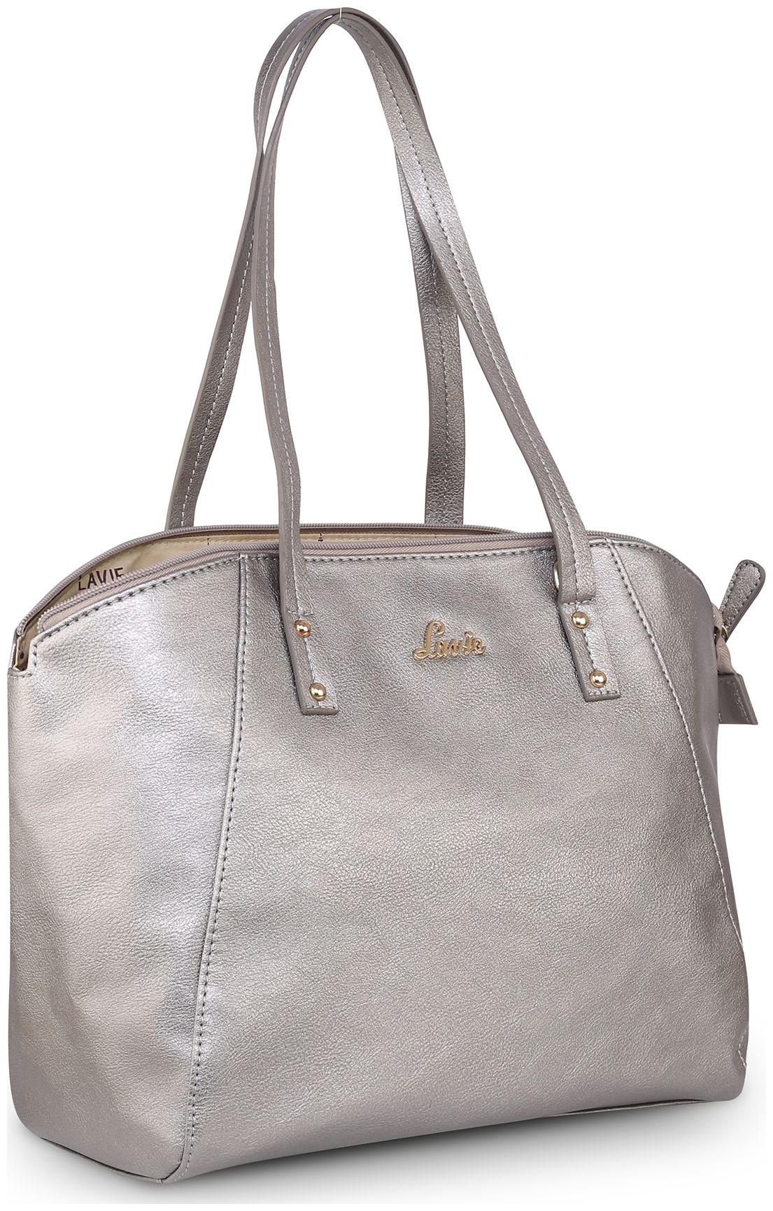 

LAVIE Grey Synthetic Satchel