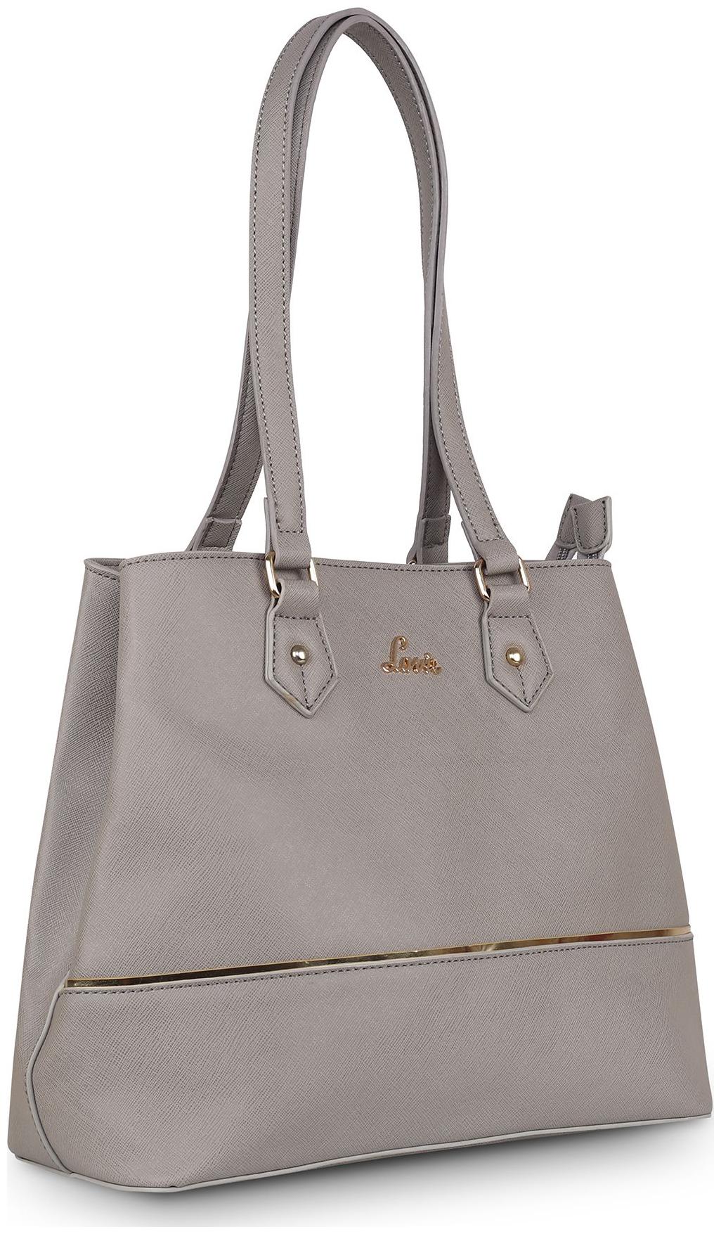 

LAVIE Grey Synthetic Satchel