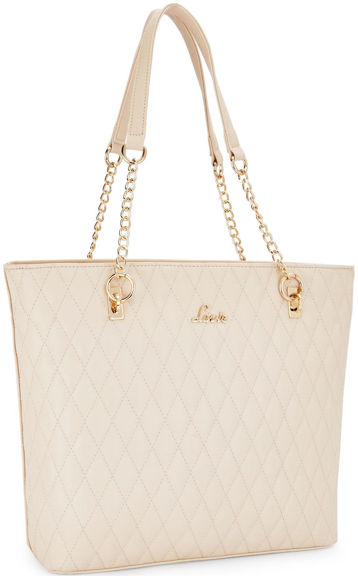 

LAVIE Beige Synthetic Shoulder Bag