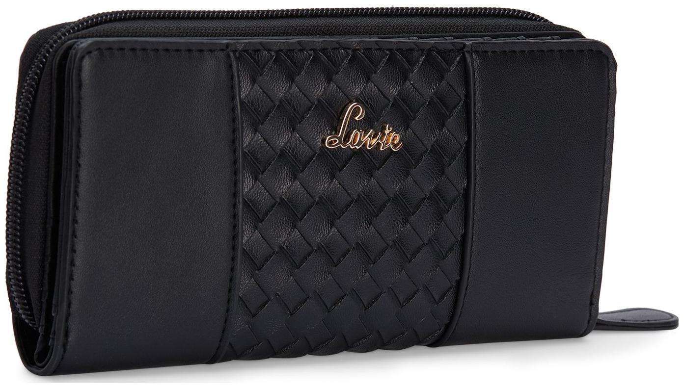

LAVIE Women Black Synthetic Wallet