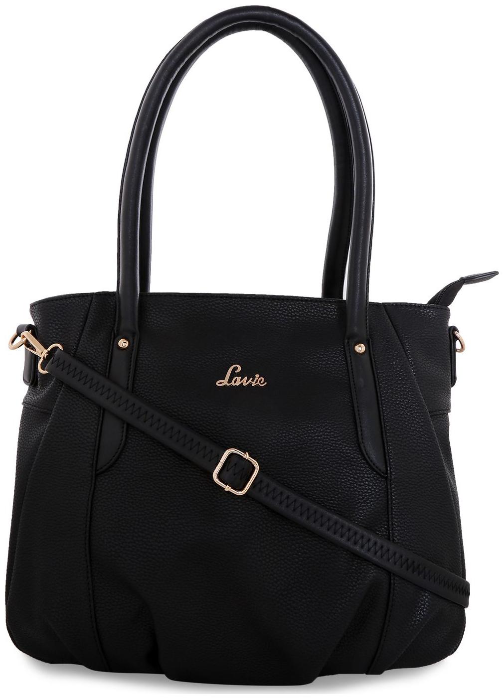

LAVIE Black PU Satchel