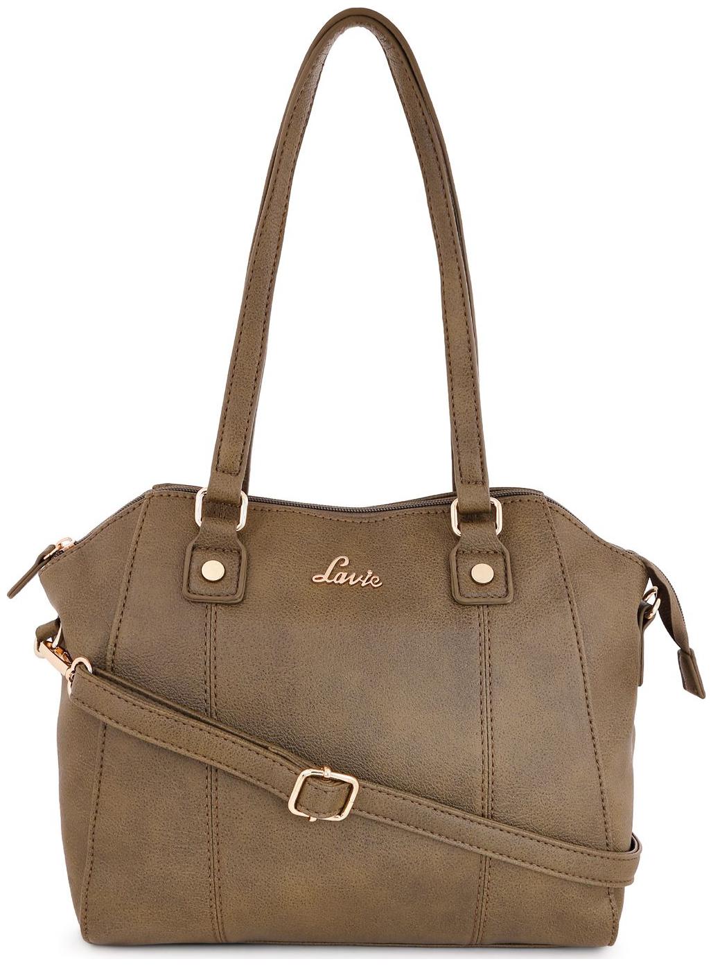 

LAVIE Green PU Handheld Bag