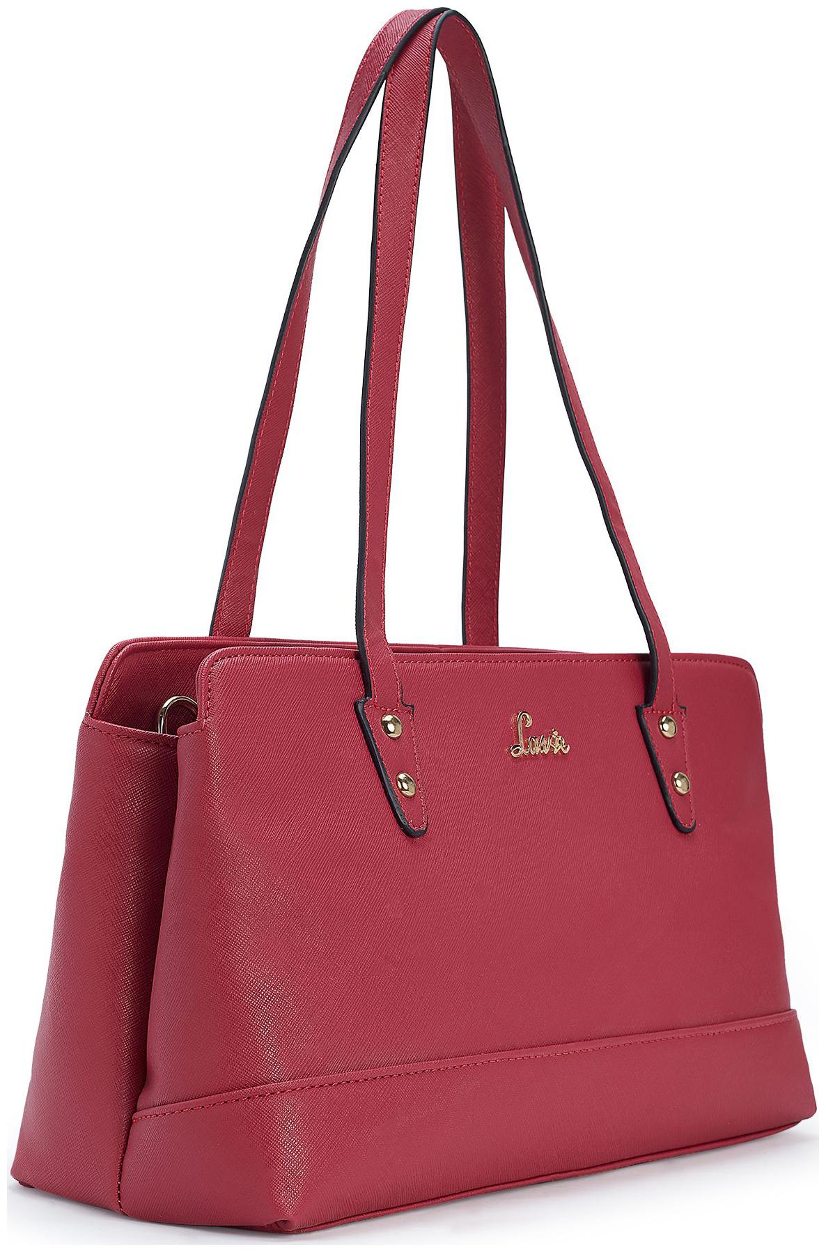 

LAVIE Pink Synthetic Satchel