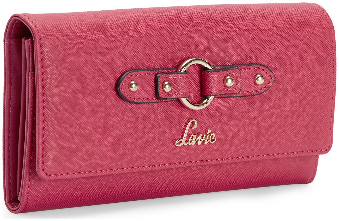 

LAVIE Women Pink Synthetic Wallet