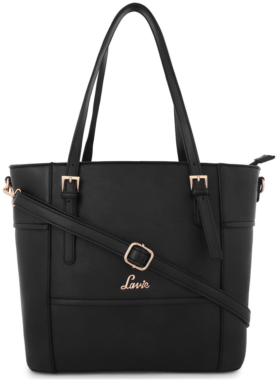 

LAVIE Black PU Shoulder Bag