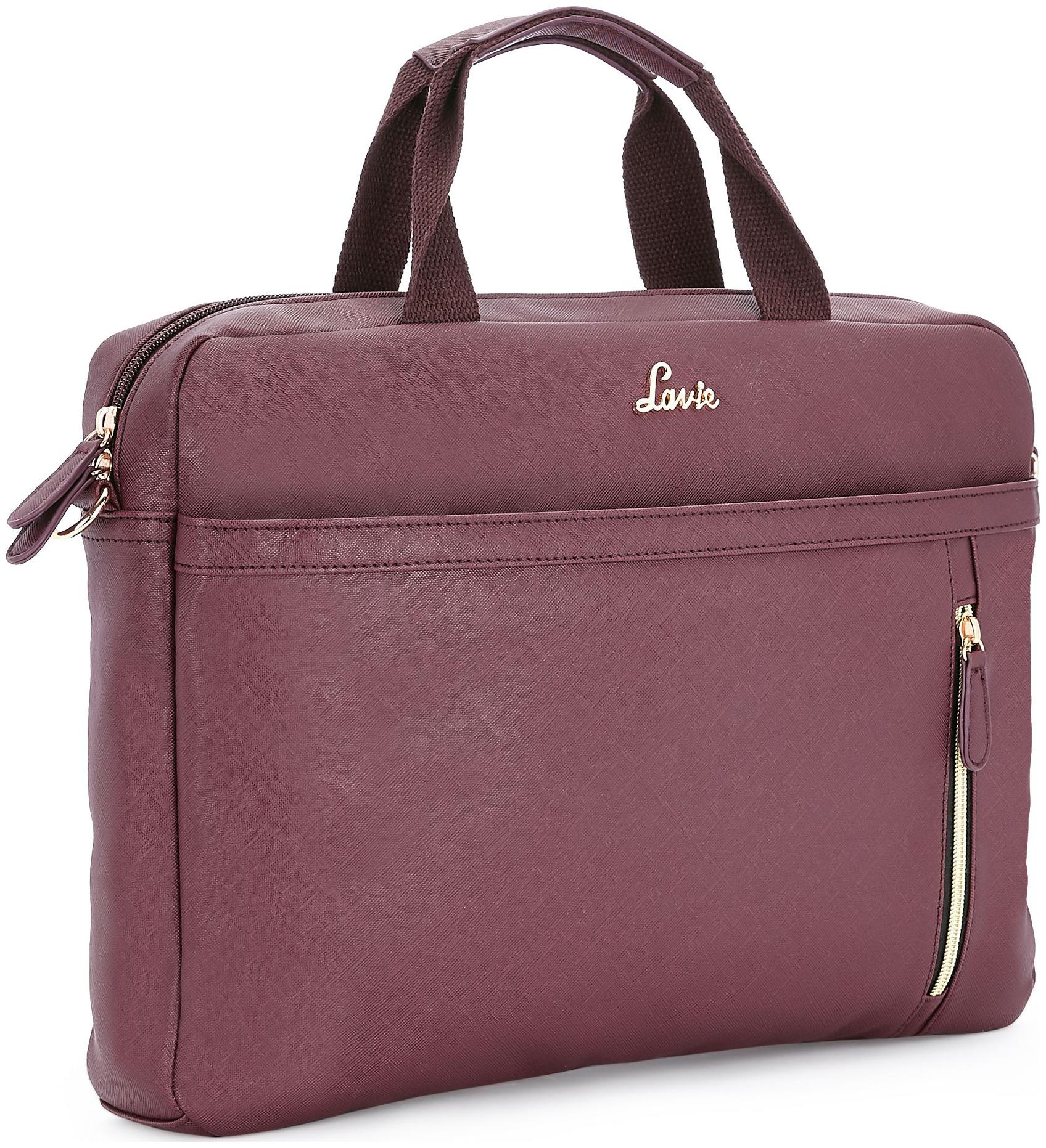 

LAVIE Pink Synthetic Shoulder Bag