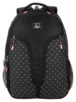 

LAVIE Black Polyester Backpack