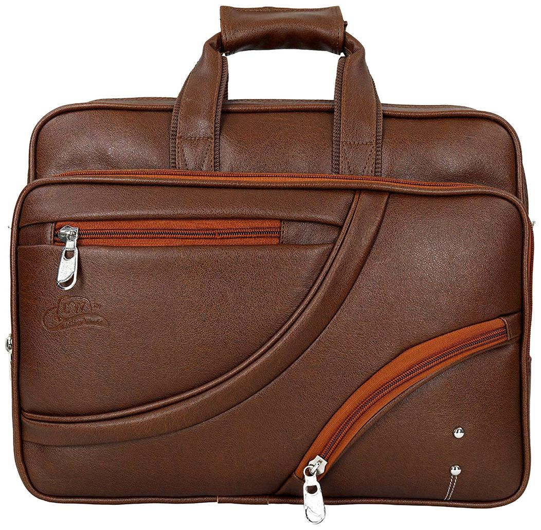 

Leather World Laptop messenger bag Up to 15 inch Laptop