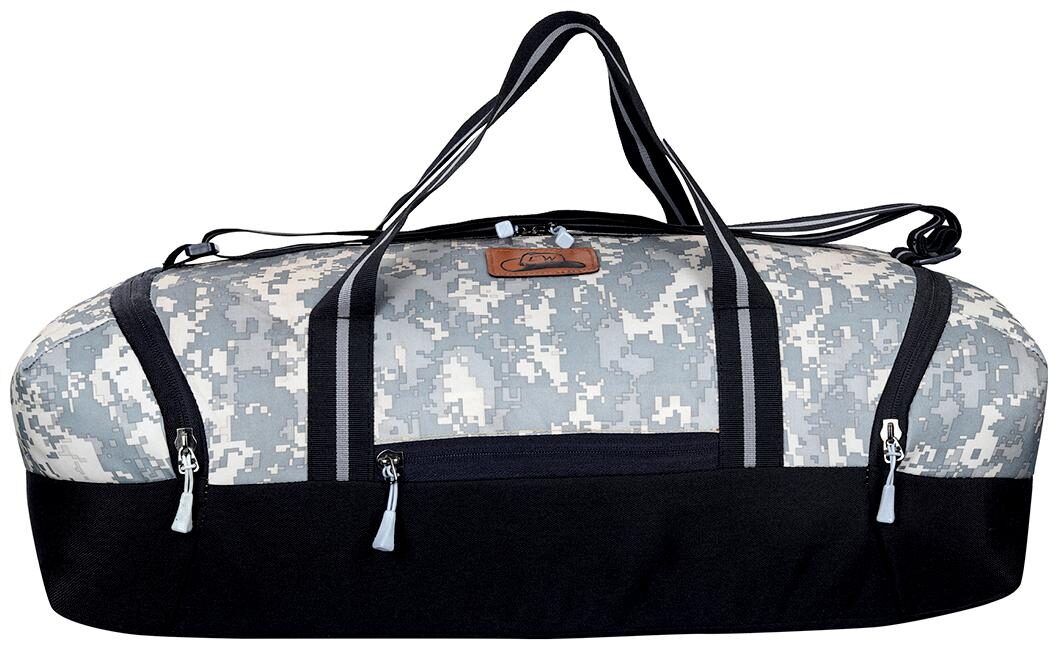 

Leather World Travel Duffel Bag Gym Bag Sports Bag with Shoe Compartment