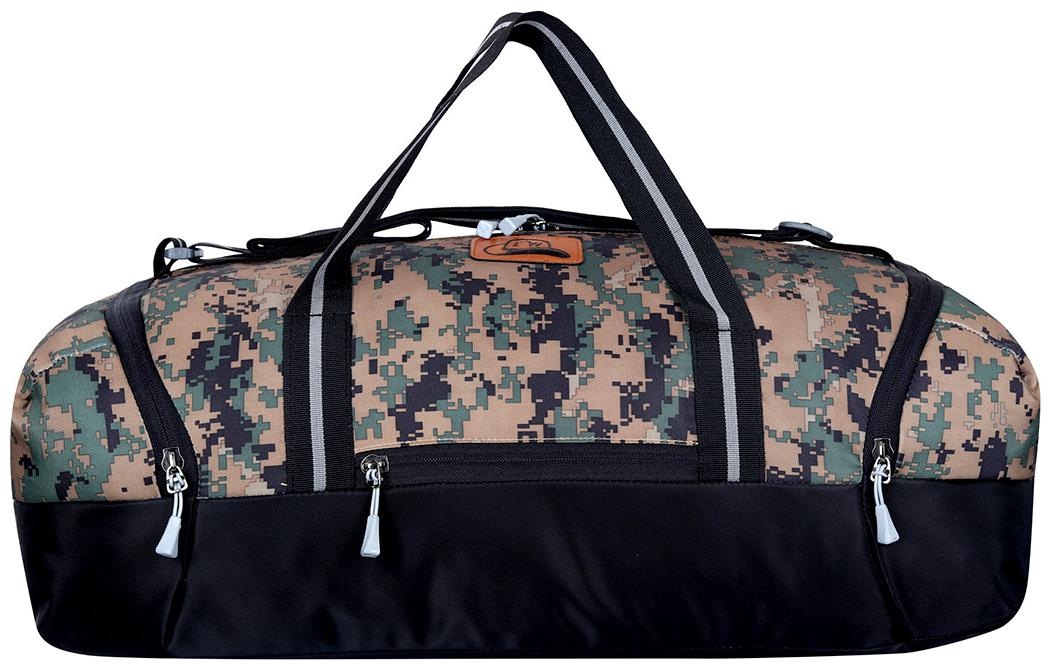 

Leather World Travel Duffel Bag Gym Bag Sports Bag with Shoe Compartment