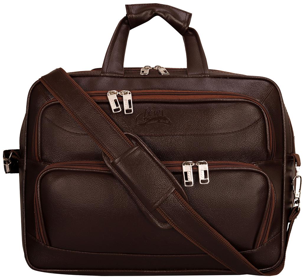 

Leather World Laptop messenger bag Up to 16 inch Laptop