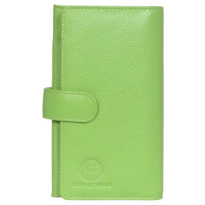 

Leatherstile Women Green Leather Wallet