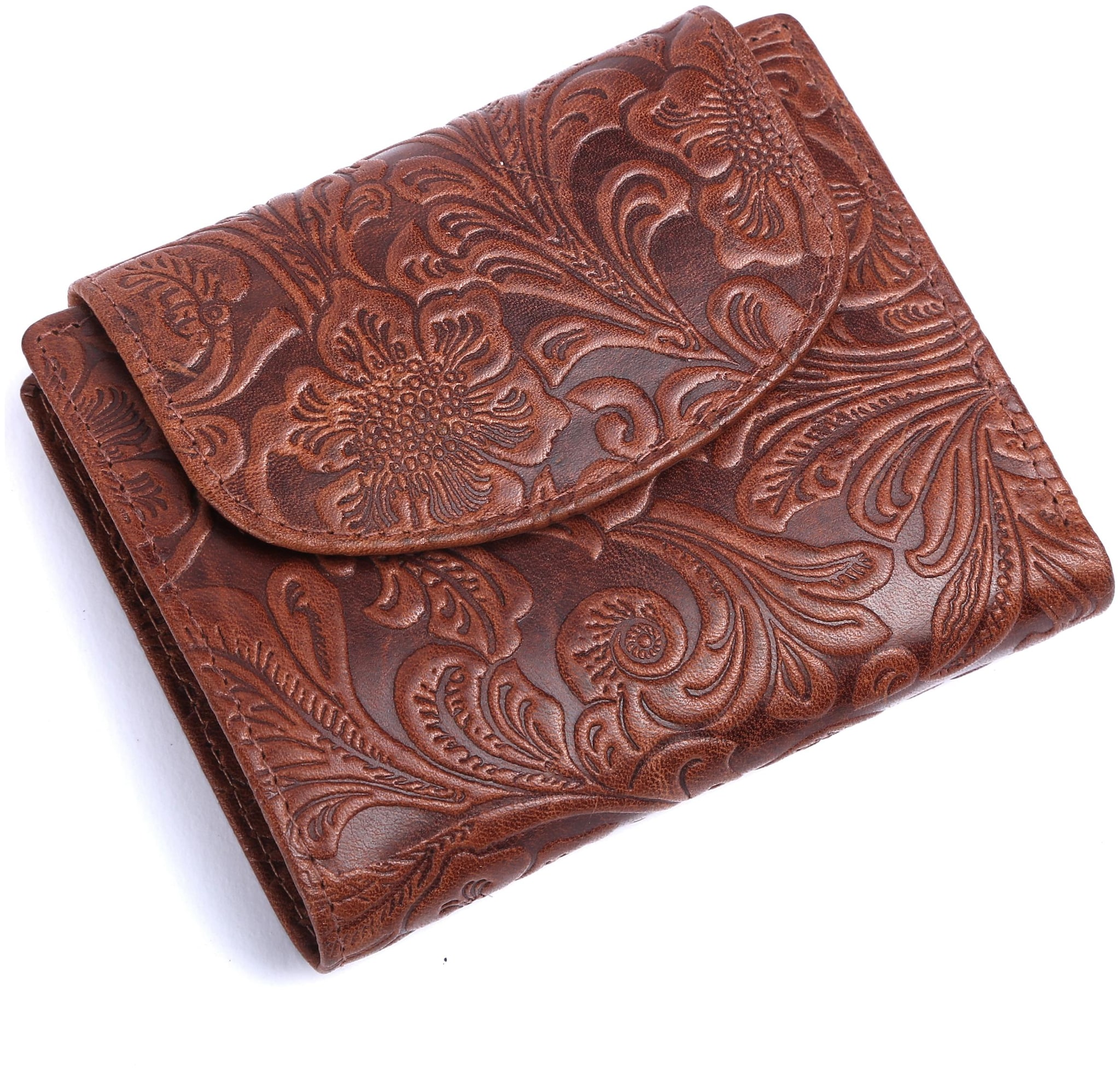 

Leatherstile Women Tan Leather Wallet