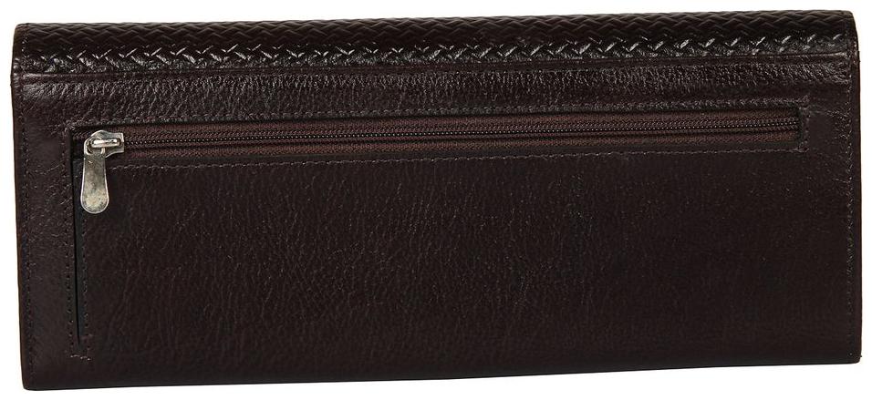 

LEWIS PAYTON Women Black Leather Wallet