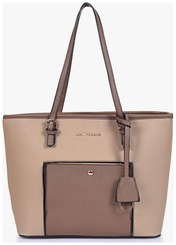 

Lino Perros Synthetic Women Handheld bag - Beige