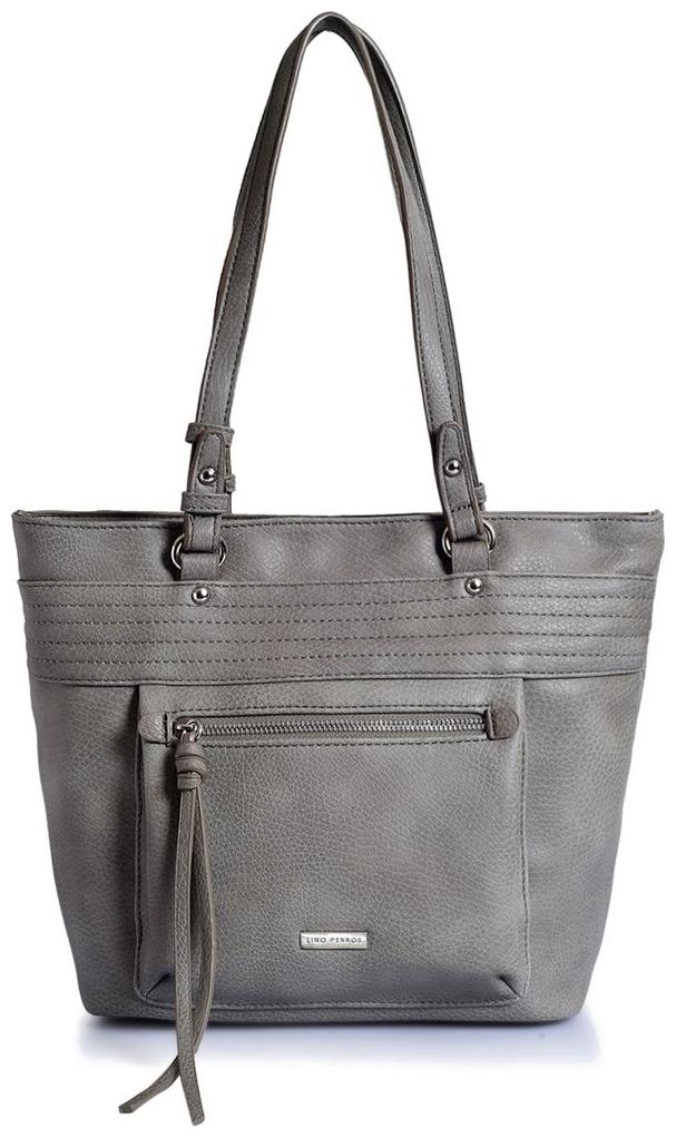

Lino Peros Grey Hand bag