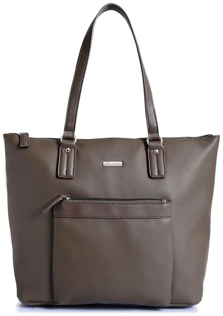 

Lino Peros Olive Hand bag