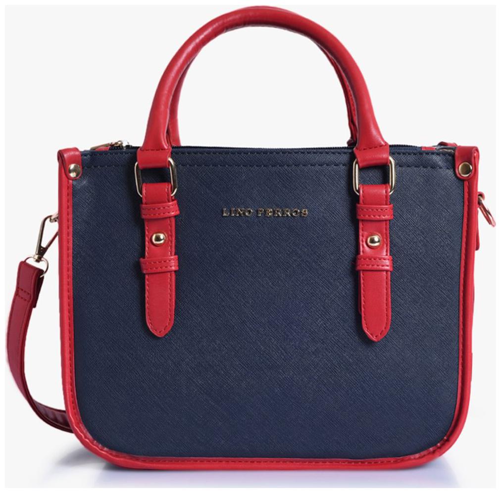 

Lino Perro Blue Shoulder Bag