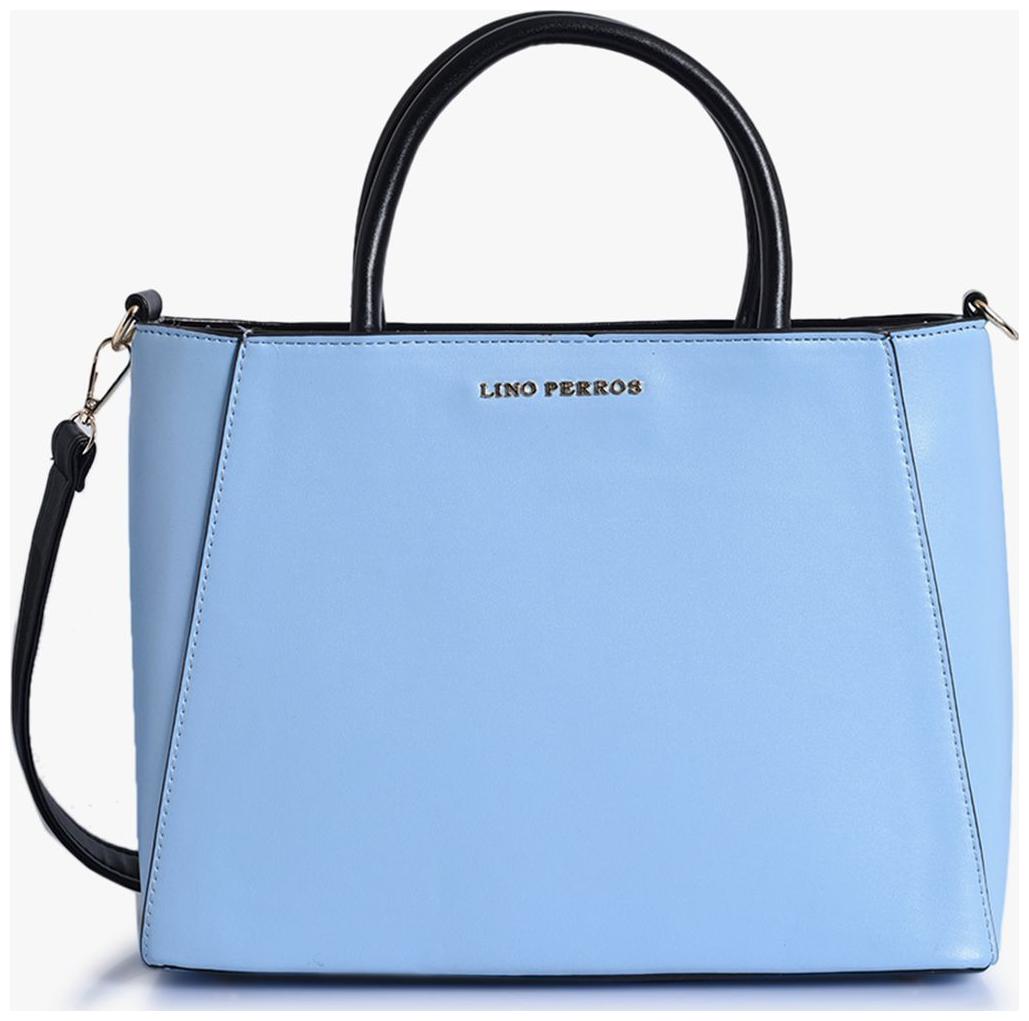 

Lino Perro Blue Shoulder Bag