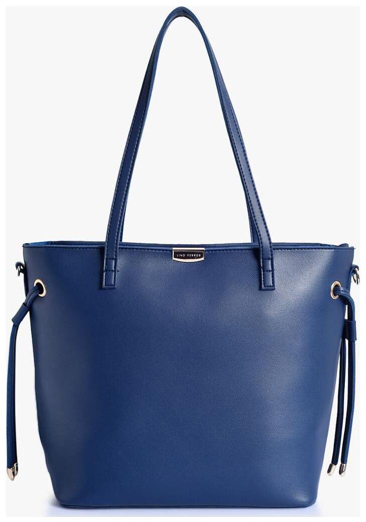 

Lino Perros Synthetic Women Handheld bag - Blue
