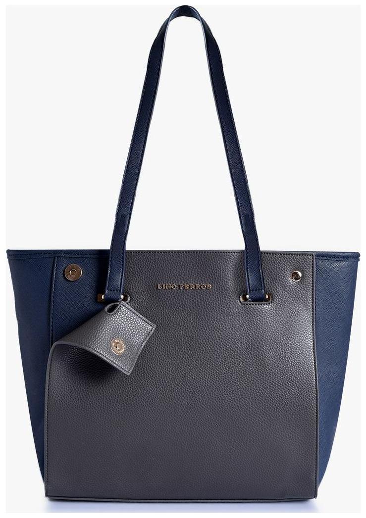 

Lino Perros Synthetic Women Handheld bag - Grey
