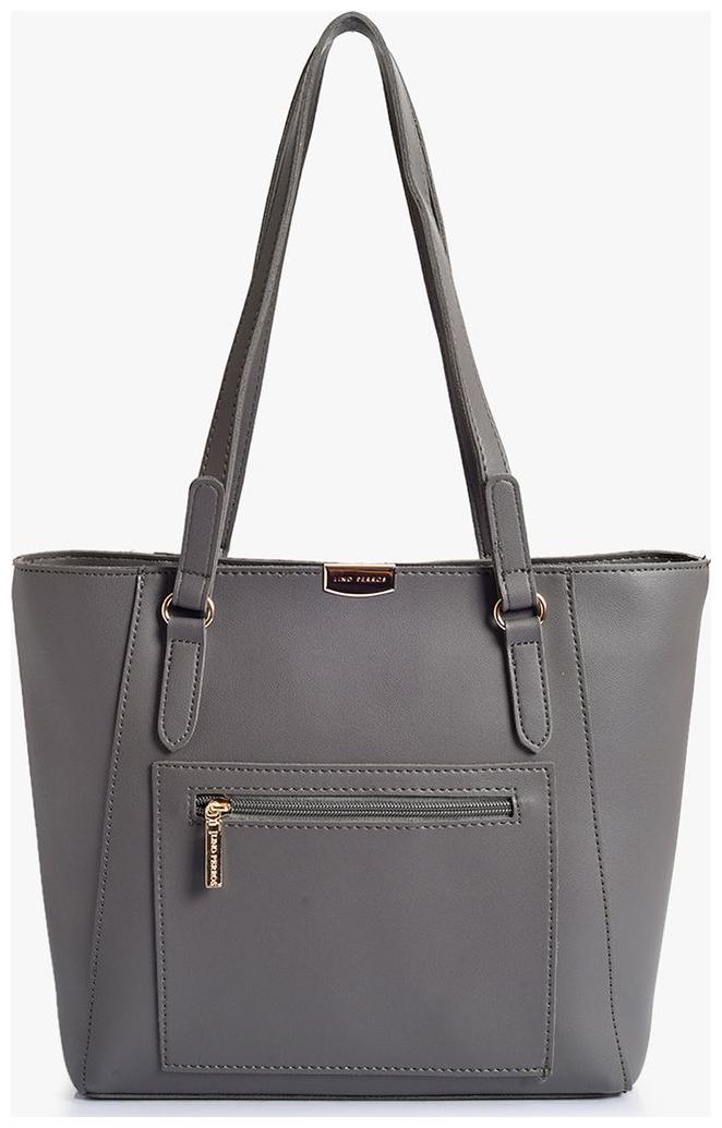 

Lino Perro Grey Shoulder Bag
