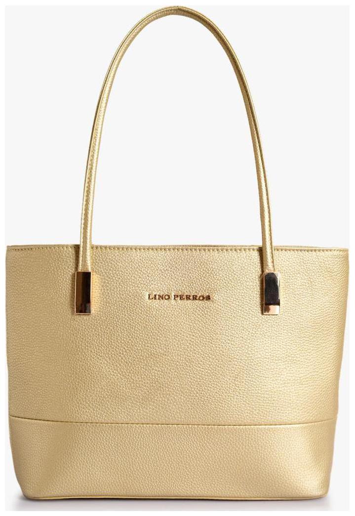 

Lino Perros Synthetic Women Handheld bag - Yellow