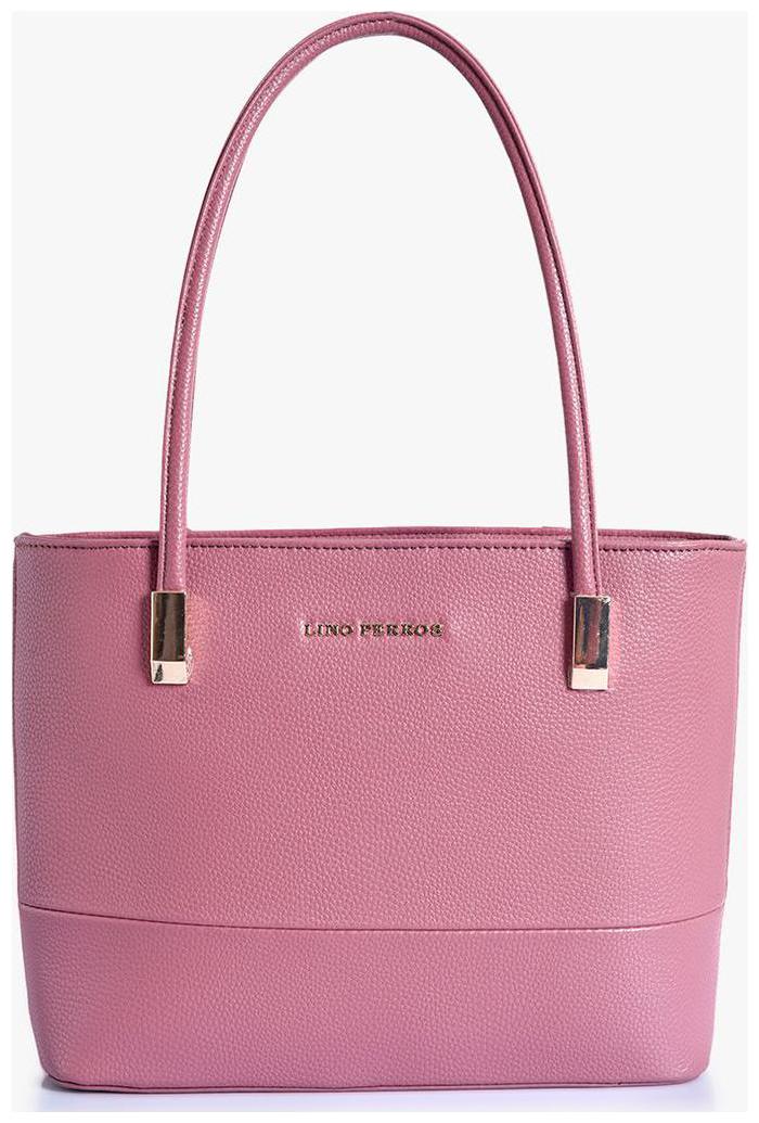 

Lino Perros Synthetic Women Handheld bag - Pink