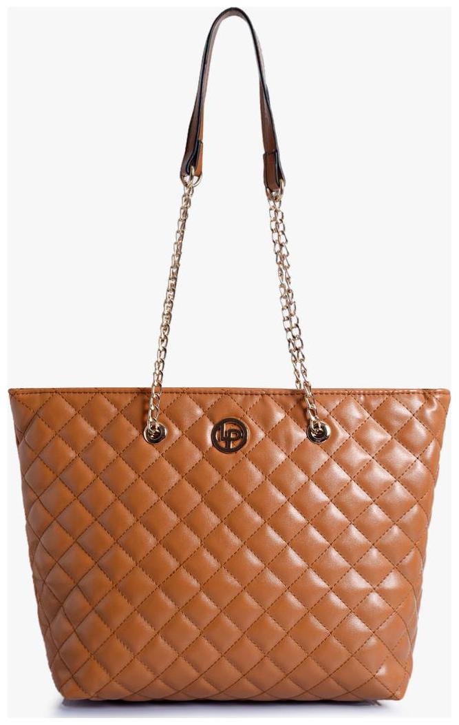 

Lino Perros Synthetic Women Handheld bag - Tan