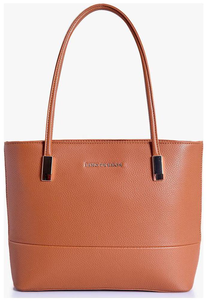 

Lino Perros Synthetic Women Handheld bag - Tan