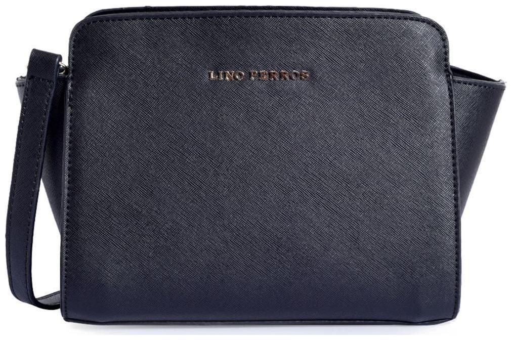 

Lino Perros Women Solid Leather - Sling bag Black