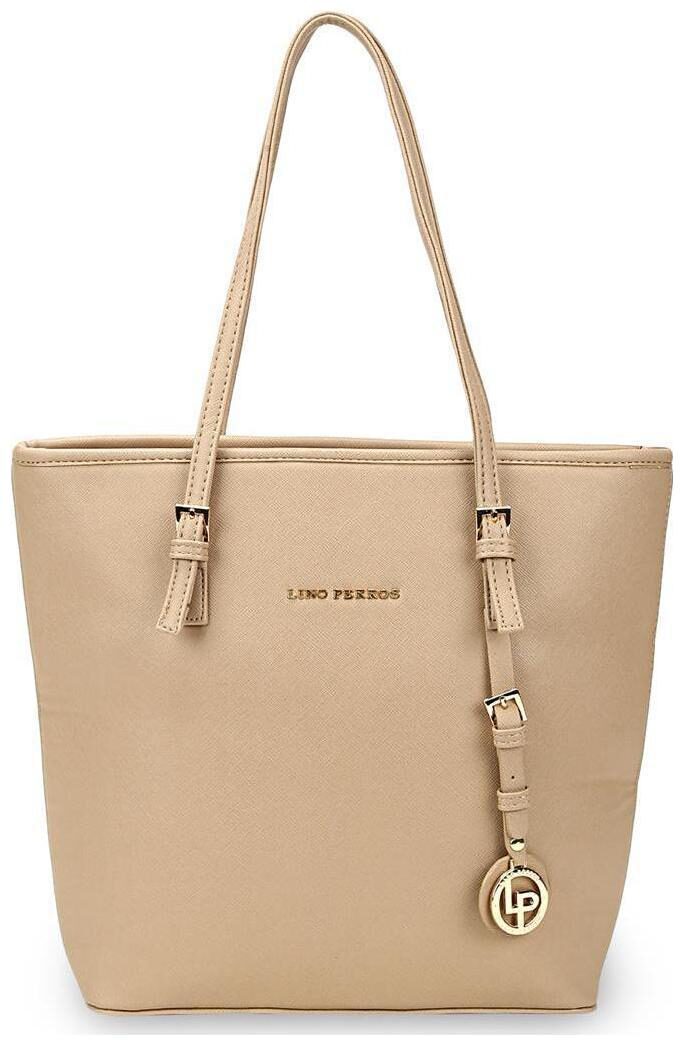 

Lino Perros Leather Women Handheld bag - Beige