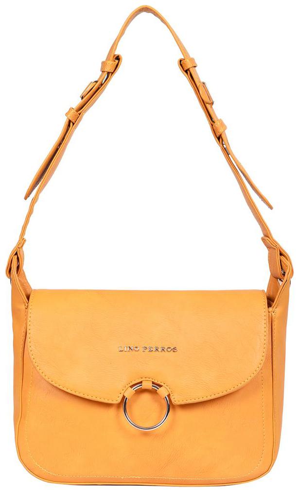 

Lino Perros Yellow Shoulder Bag