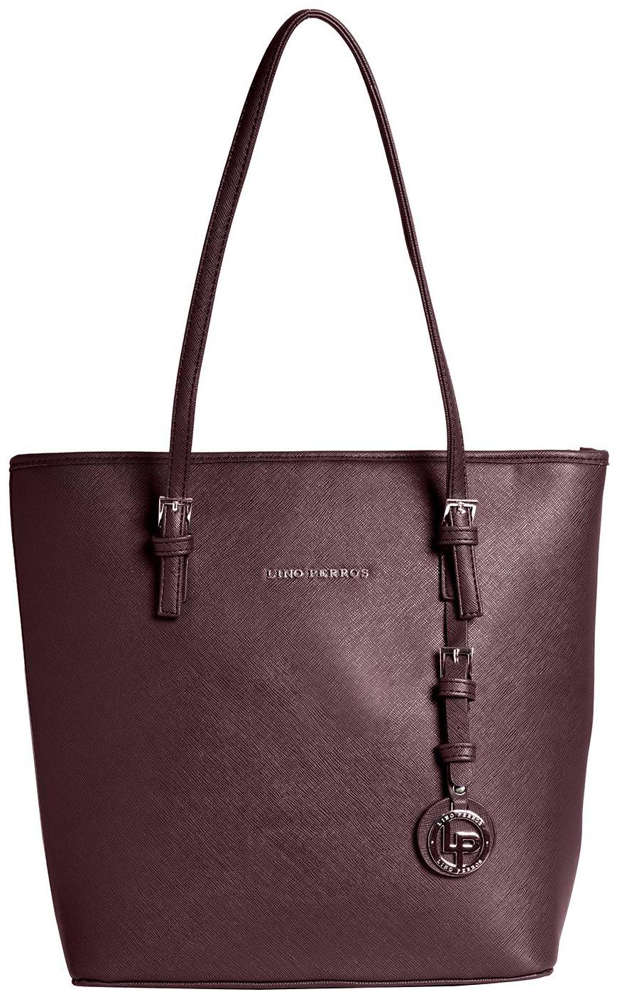 

Lino Perros Faux Leather Women Shoulder bag - Brown